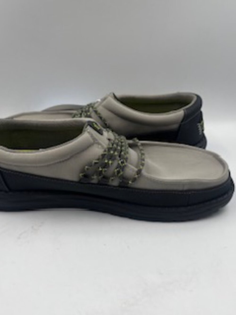 NEW Hey Dude Men’s 10 Wally Guard Water Repellent Casual Shoes Loafers Slip on - Picture 10 of 13